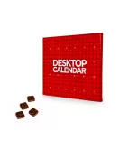Milk Chocolate Branded Desktop Calendar