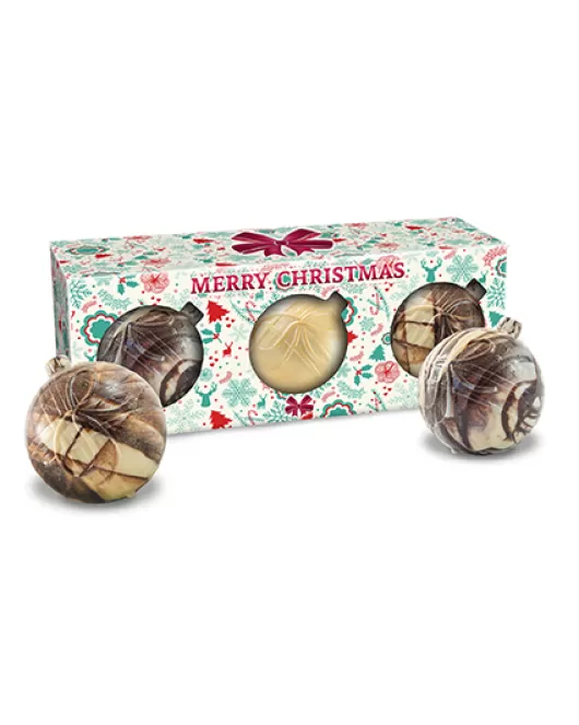 Promotional Decorated Chocolate Baubles