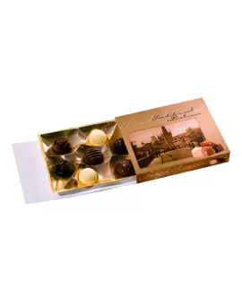 Promotional Chocolate Box with 7 Pralines
