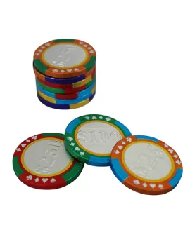 Promotional Chocolate Coin Bag-Casino