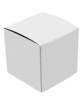 Promotional Chocolate Marshmallow in a Card Cube