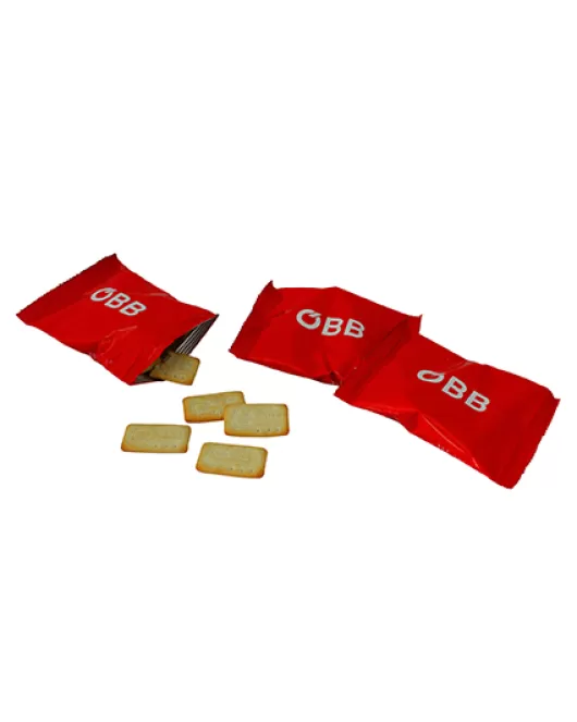 Promotional Small Flow Pack of Savoury Biscuits