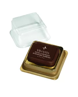 Promotional Exclusive Belgian Praline Chocolate in a Blister Pack
