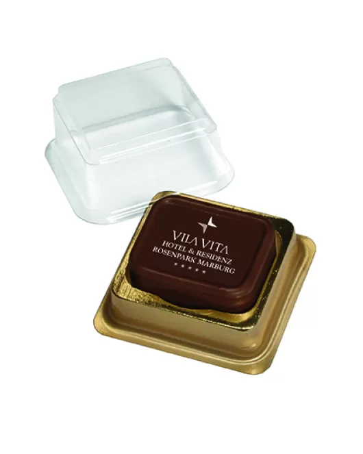 Promotional Exclusive Belgian Praline Chocolate in a Blister Pack
