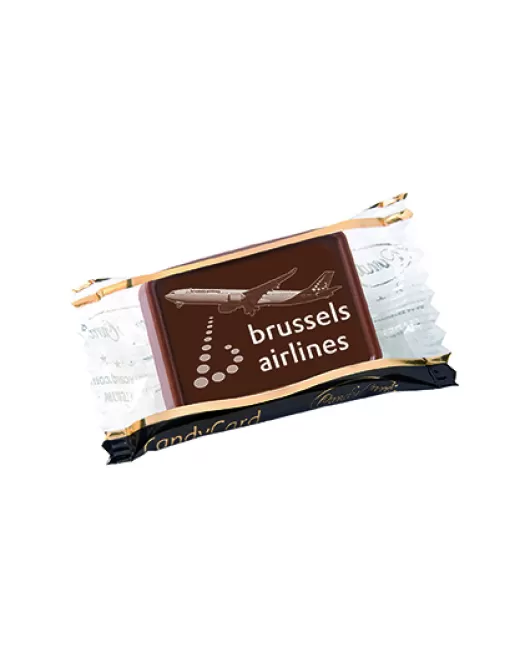 Promotional Exclusive Belgian Chocolate Single Clear Pack