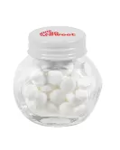 Promotional Small Glass Jar of Mints