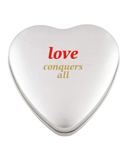 Promotional Large Heart Tin with Sweets