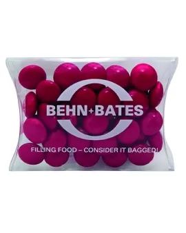 Promotional Mini Cushion Pack with Mini Chocolate Lentils