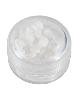 Promotional Round Plastic Container of  Mints