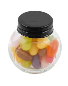 Promotional Small Glass Jar of Jelly Beans