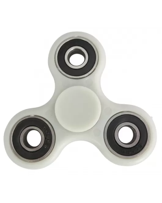 Printed Fidget Spinner-White