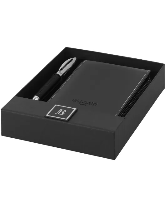 Promotional Leather Notebook and Pen Gift Set