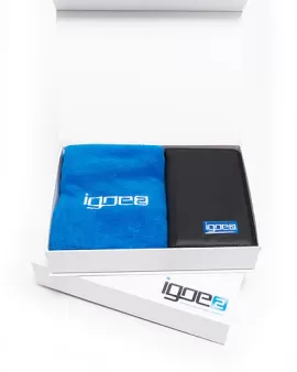 Golf Scorecard with Towel Presentation Box