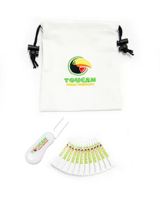 Promotional Golf Leatherette Gift Bag 10