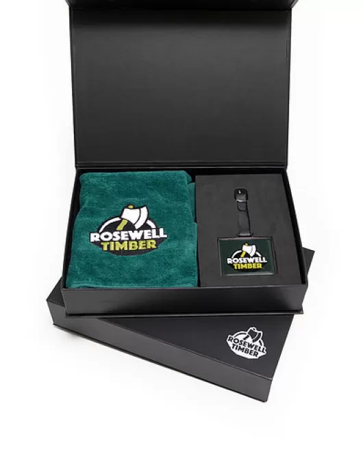 Metal Golf Bag Tag Presentation Box