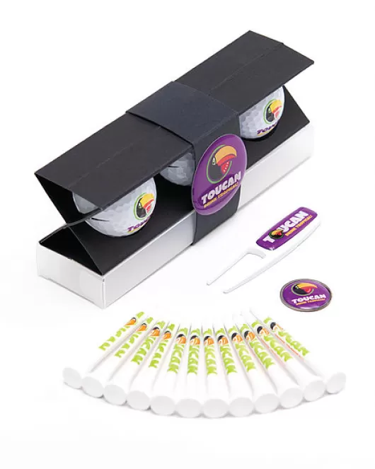 Promotional Golf Packaging With 3 Balls 10