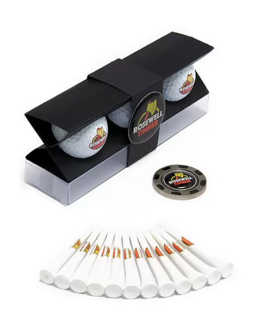 Promotional Golf Packaging With 3 Balls 4