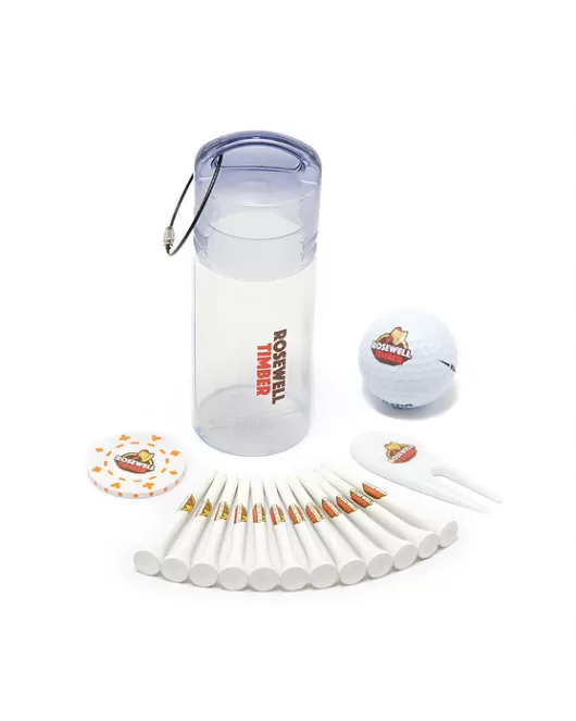 Promotional Golf Plastic Tube Pack 4