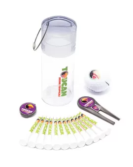 Promotional Golf Plastic Tube Pack 5