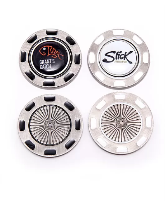Promotional Metal Poker Chip With Removable Ball Marker
