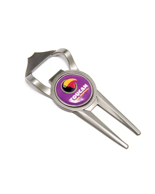 Branded Metal Repair Tool and Bottle Opener