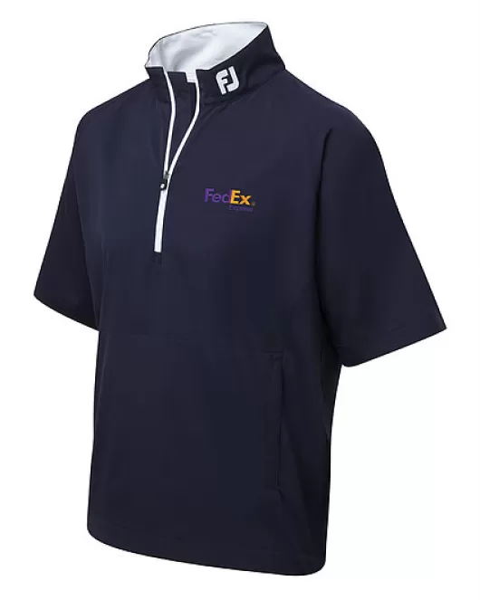 Branded Footjoy Gents Short Sleeve Golf Performance Windshirt