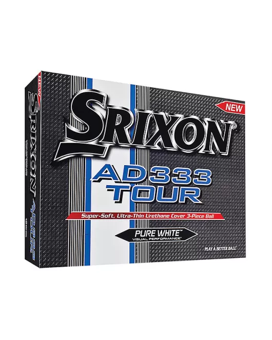 Promotional Printed Srixon AD333 Tour Golf Balls Dozen Pack