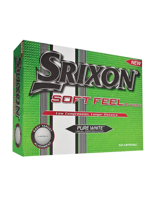 Custom Branded Srixon Soft Feel Golf Balls Dozen Pack