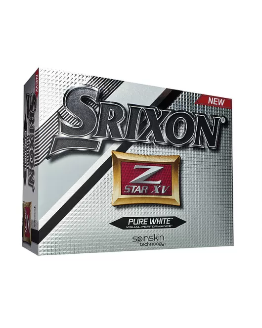 Custom Branded Srixon Z-Star XV Golf Balls Dozen Pack