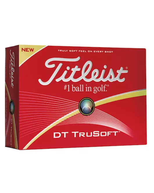 Custom Branded Titleist DT True Soft Golf Balls Dozen Pack