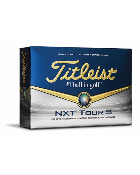 Custom Printed Titleist NXT Tour S Golf Balls Dozen Pack