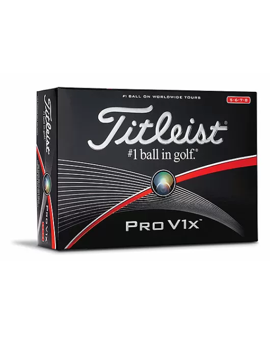 Promotional Printed Titleist PRO V1x Golf Balls Dozen Pack