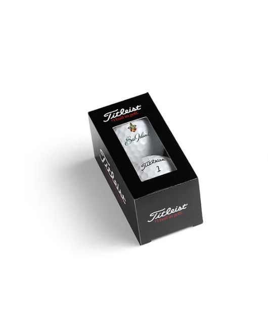 Branded Titleist Two Balls in Sleeve