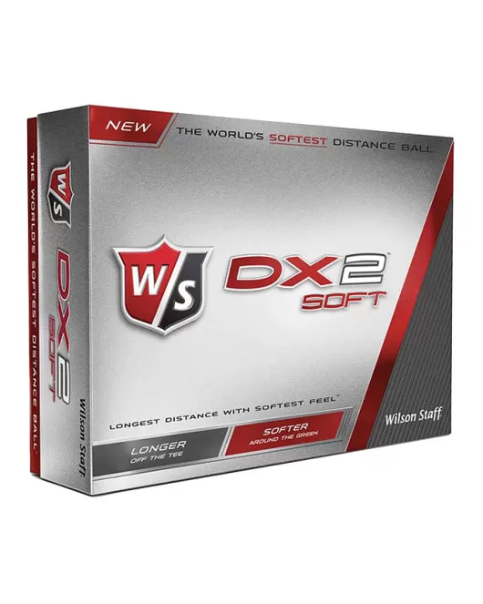 Promotional Printed Wilson DX2 Soft Golf Balls Dozen Pack