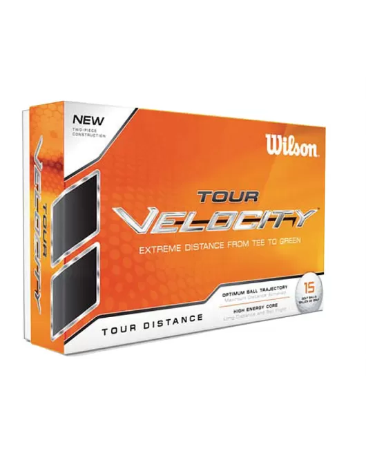 Custom Branded Wilson Velocity Golf Balls 15 Pack