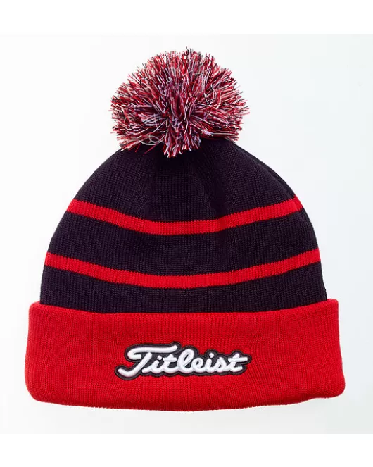 Branded Titleist Knit Pom Pom Golf Beanie