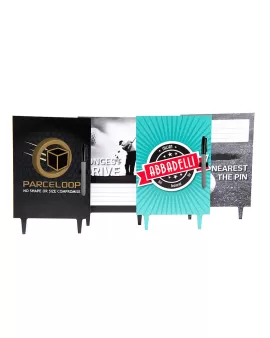 Promotional Longest Drive and Nearest the Pin Markers