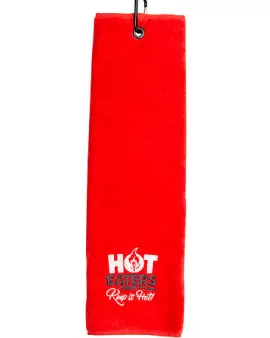 Promotional Luxury Velour Trifold Golf Towel