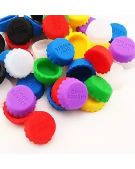 Branded Silicone Bottle Caps