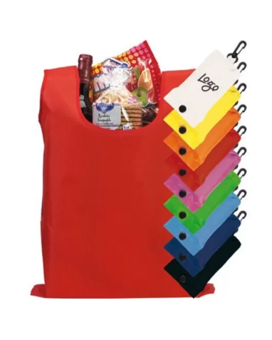 Branded Shop Easy Folding Shopper Tote Bag