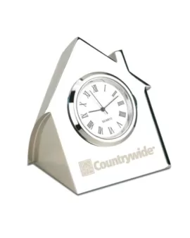 Branded Hour House Desk Clock