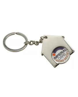 Branded House Shaped Trolley Coin