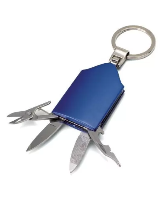 Branded House Shaped Multi Tool Keyring