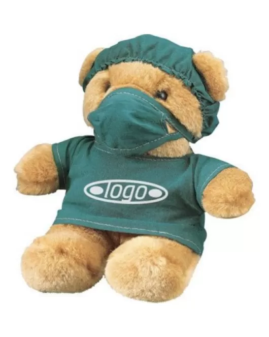 Printed Doctor Soft Teddy Bear