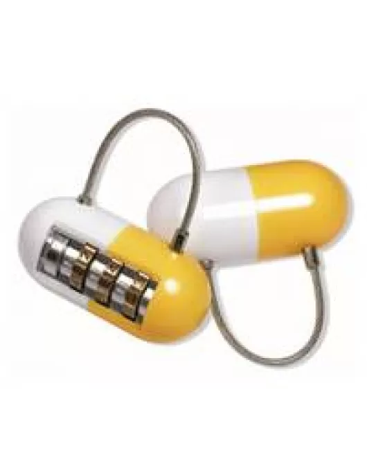 Promotional Pill Shaped Padlock