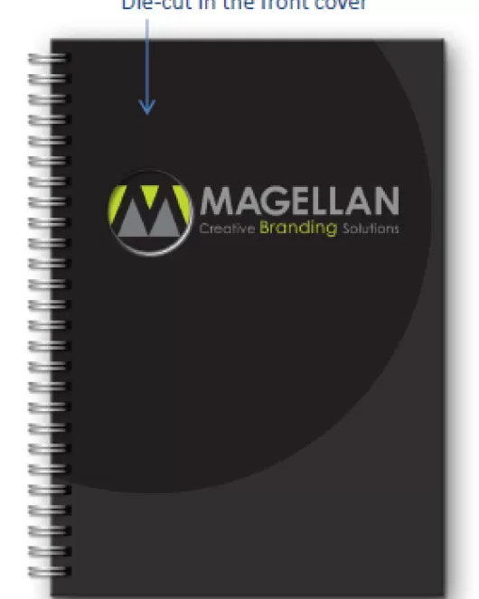 Bespoke Magellan Die-Cut Notebook