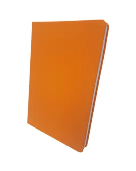 Soft Touch Notebook in Orange