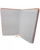 Soft Touch Notebook in Orange