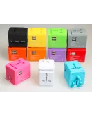 World Dual USB Travel Adapter