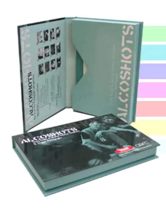 Presentation Literature Box for Alcoshots